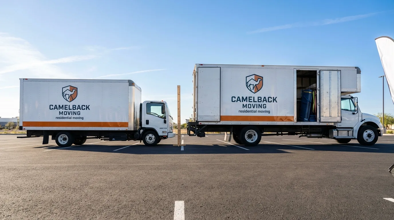 Moving truck size capacity guide in Electric City